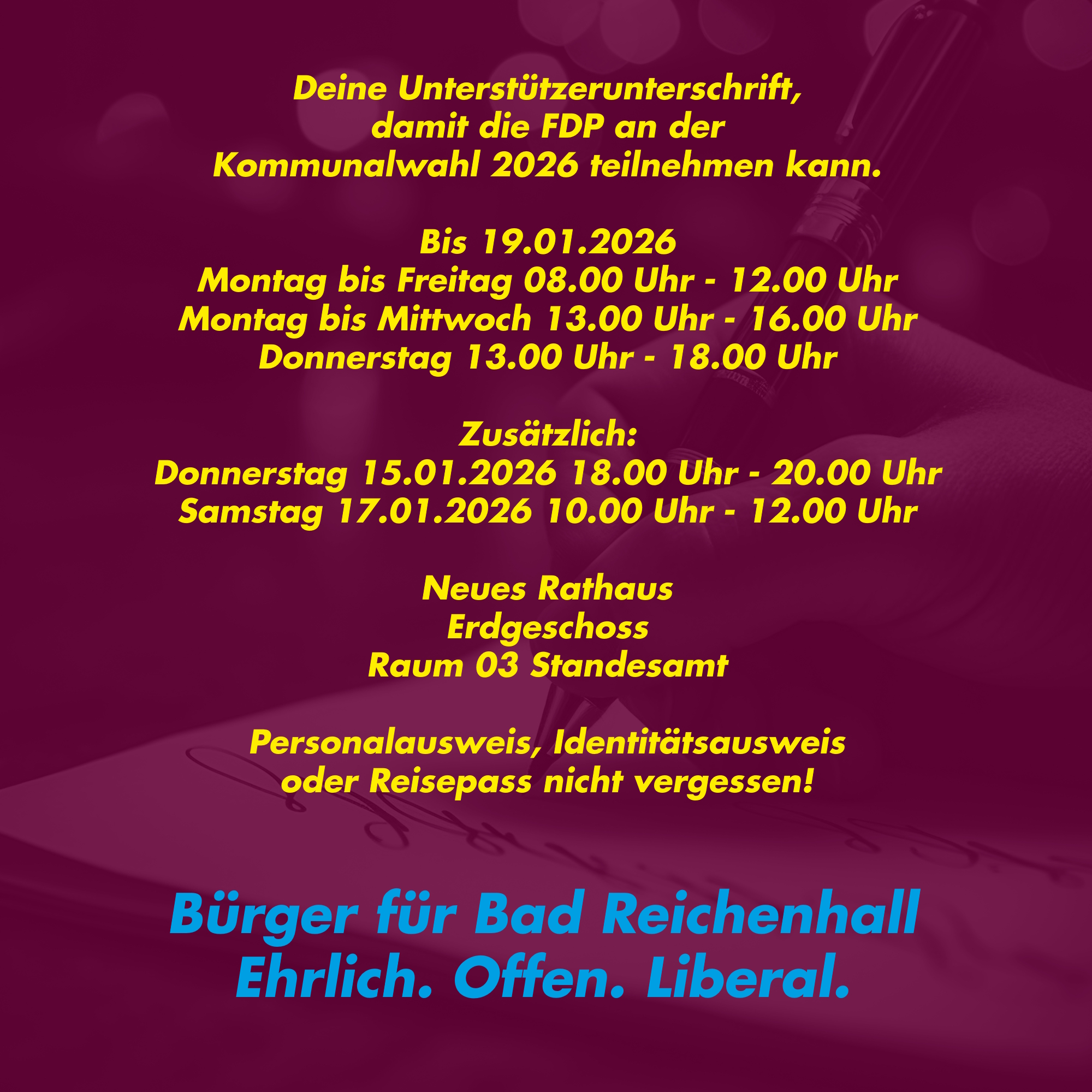 Öffnungszeiten Neues Rathaus Bad Reichenhall